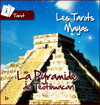 Tirage gratuit des mayas pyramide de theotihuacam